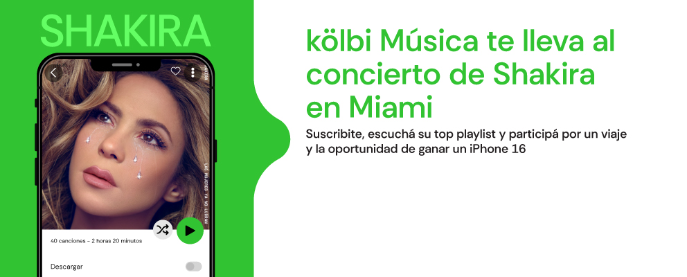kölbi música te acompaña en todo momento