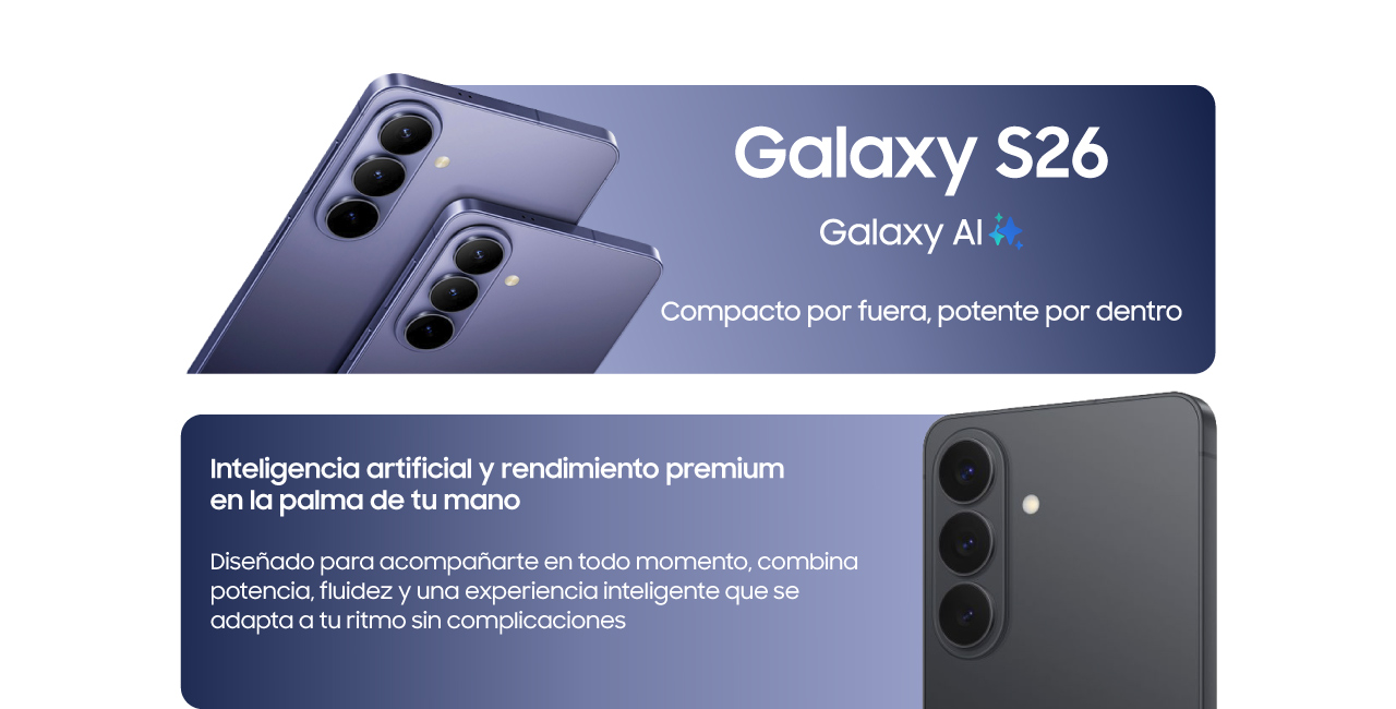 Samsung Galaxy S26, sencillo e impactante