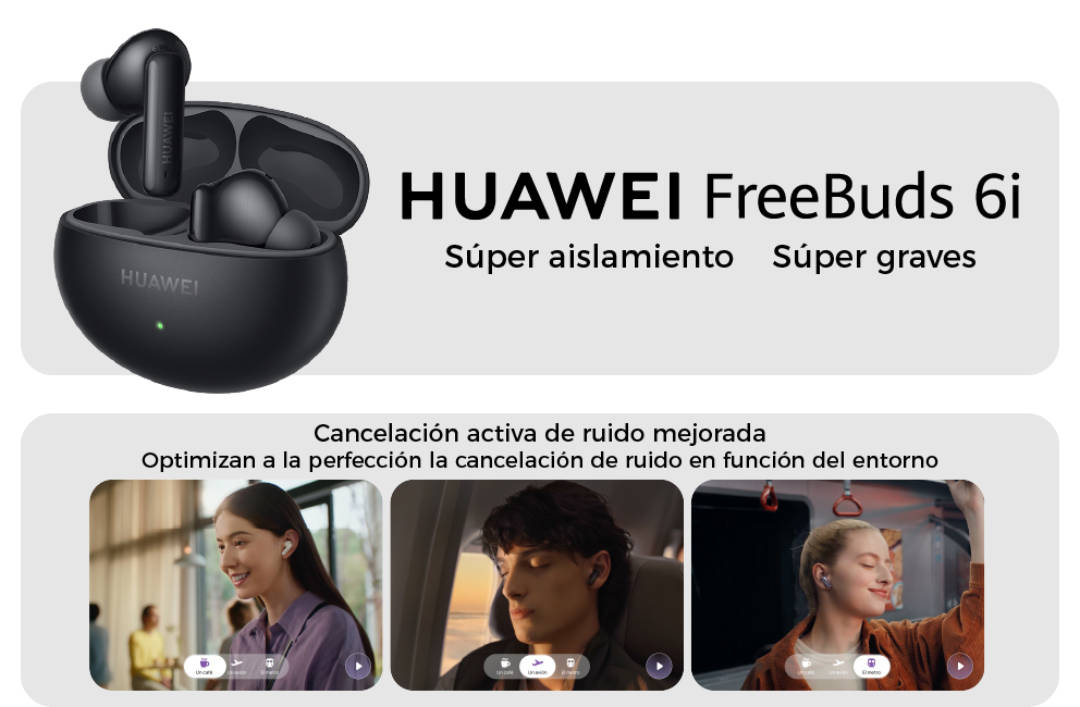 Cancelación activa de ruido mejorada