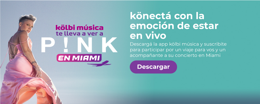 kölbi música te lleva a ver a Pink en Miami. Ve reglamento