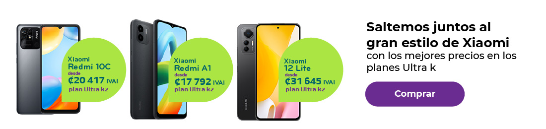 Saltemos juntos al gran estilo de Xiaomi, con los mejores precios en los planes Ultra k. Comprar 