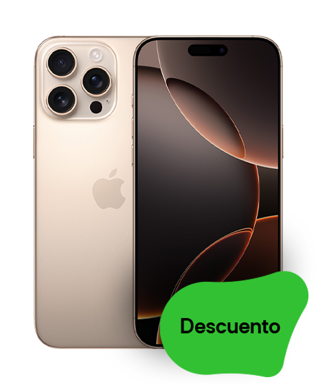 iPhone 16 vista frontal y trasera