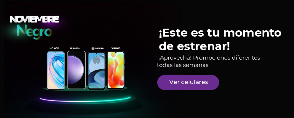 Este es tu momento de estrenar, aprovechá las promos kölbi de noviembre negro