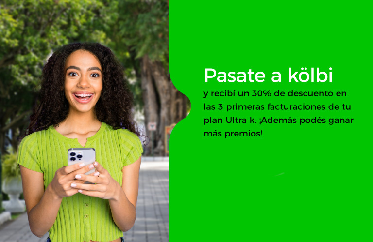 Pasate a kölbi, escogé la mejor red, obtené más beneficios y acceso a la mayor cobertura