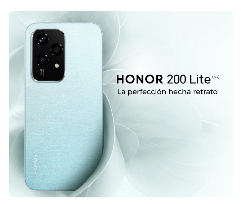 HONOR 200 Lite, la perfección hecha retrato 
