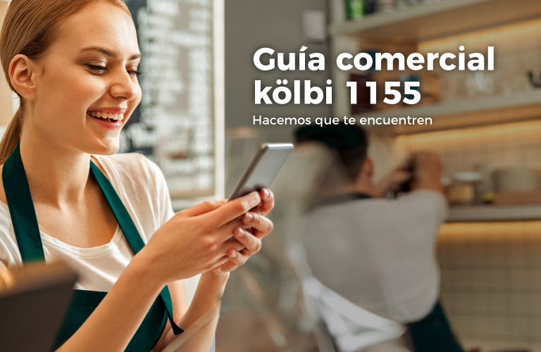 Usá la guía comercial 1155 para que tus clientes te encuentren