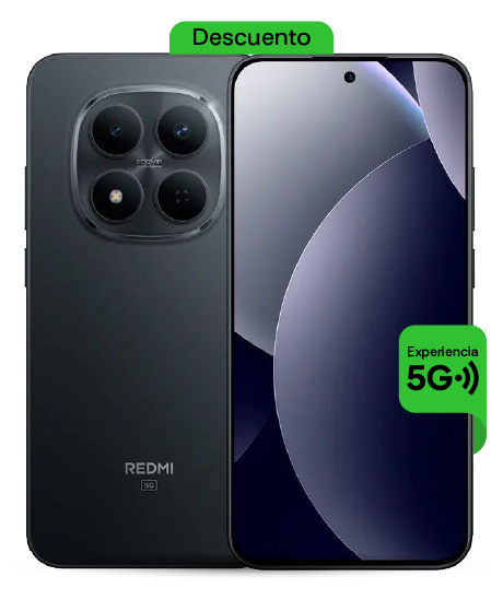 Xiaomi Redmi Note 15 Pro+ vista frontal y trasera