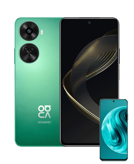 Huawei nova 12SE vista frontal y trasera