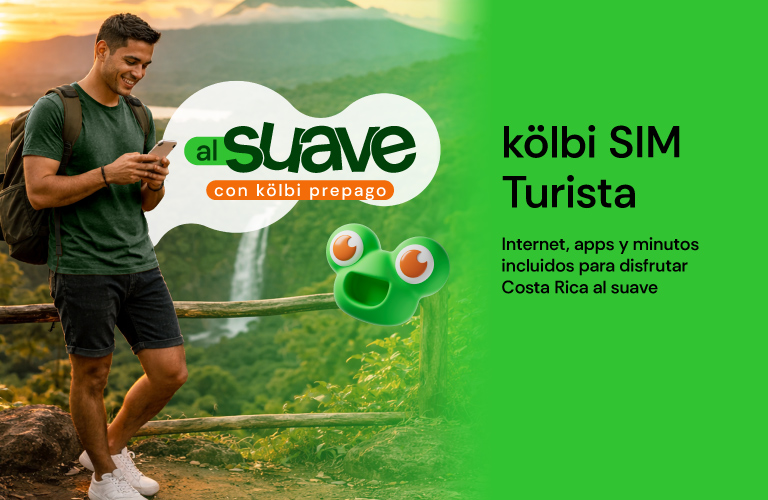 Por ₡12 000 + impuestos, recibís Internet + apps + minutos y sms nacionales con hasta un 70% de descuento