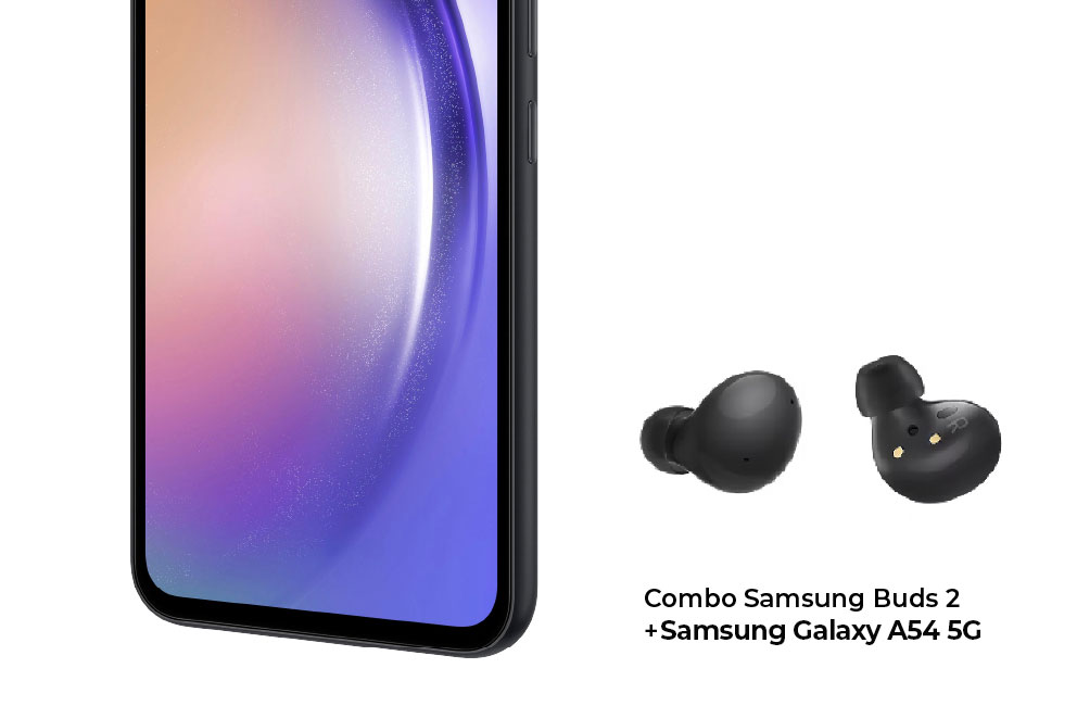 Combo Samsung Buds 2 + Samsung Galaxy A54 5G