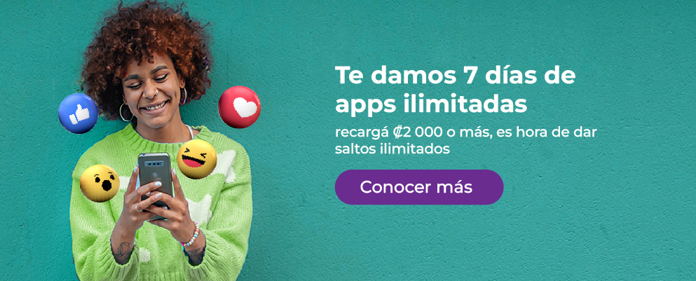 Apps ilimitadas por 7 días