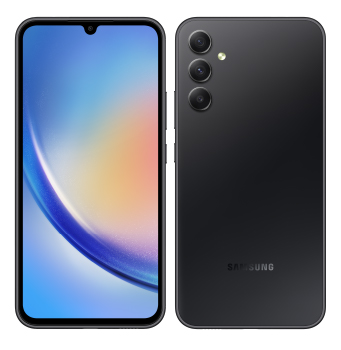 Samsung A34 5G vista frontal y trasera