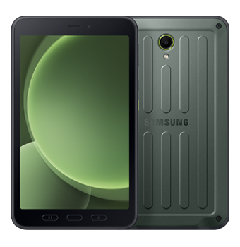 Galaxy Tab Active5 vista frontal y trasera
