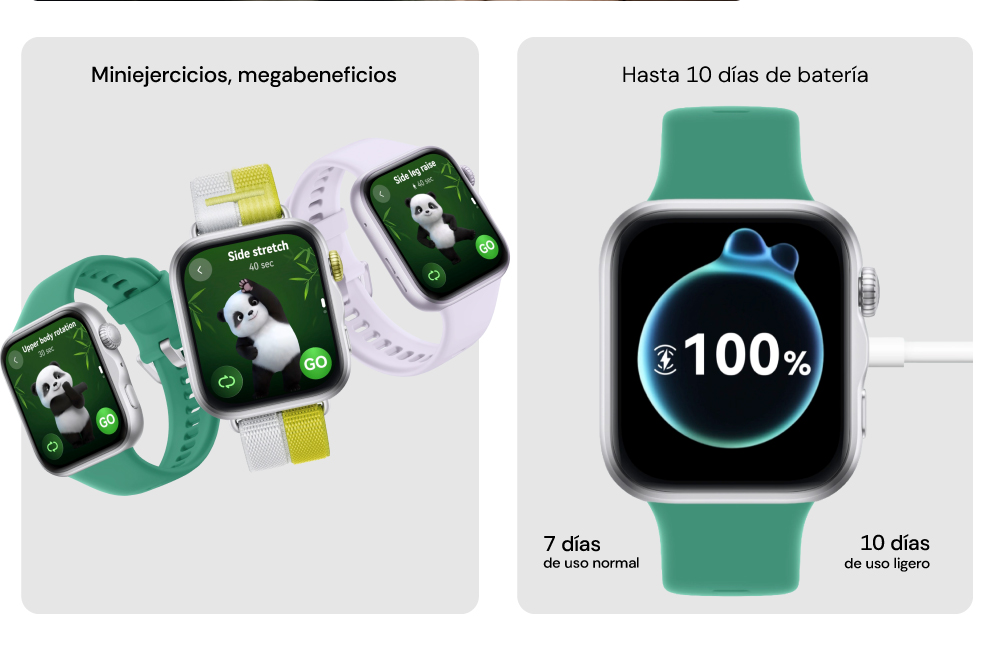 Hasta 10 días de batería