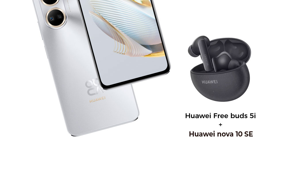 Combo Huawei Freebuds 5i + Huawei nova 10SE