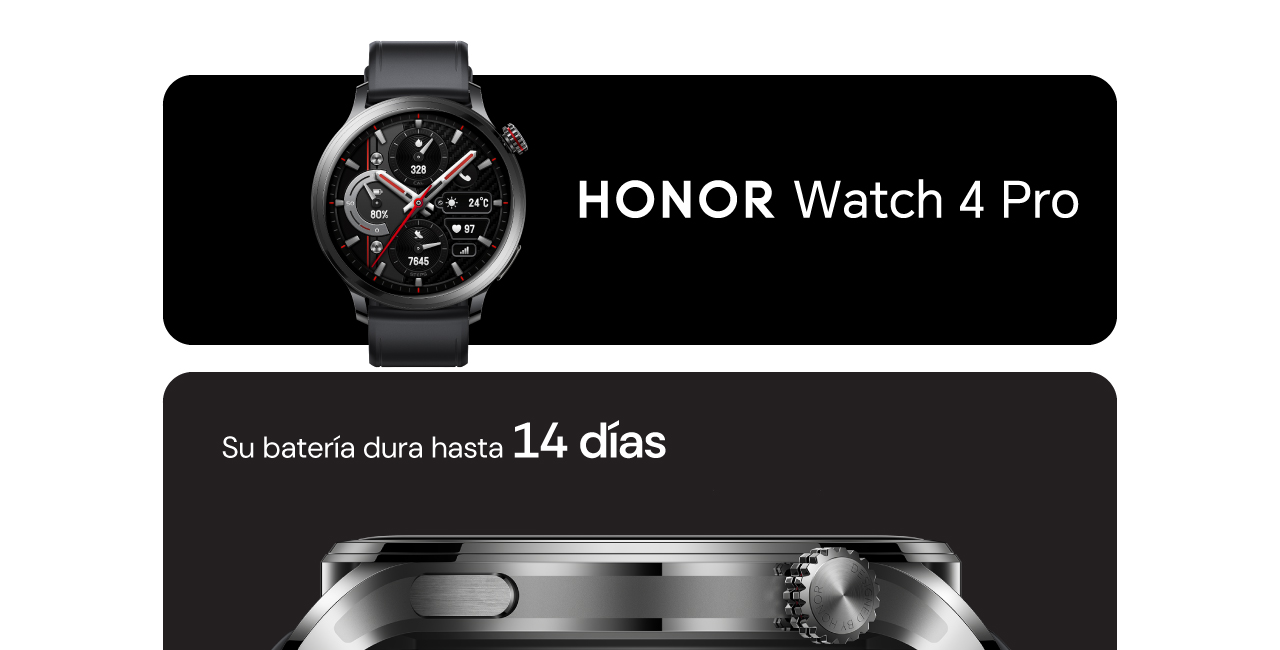 HONOR Watch 4 Pro: su batería dura hasta 14 días