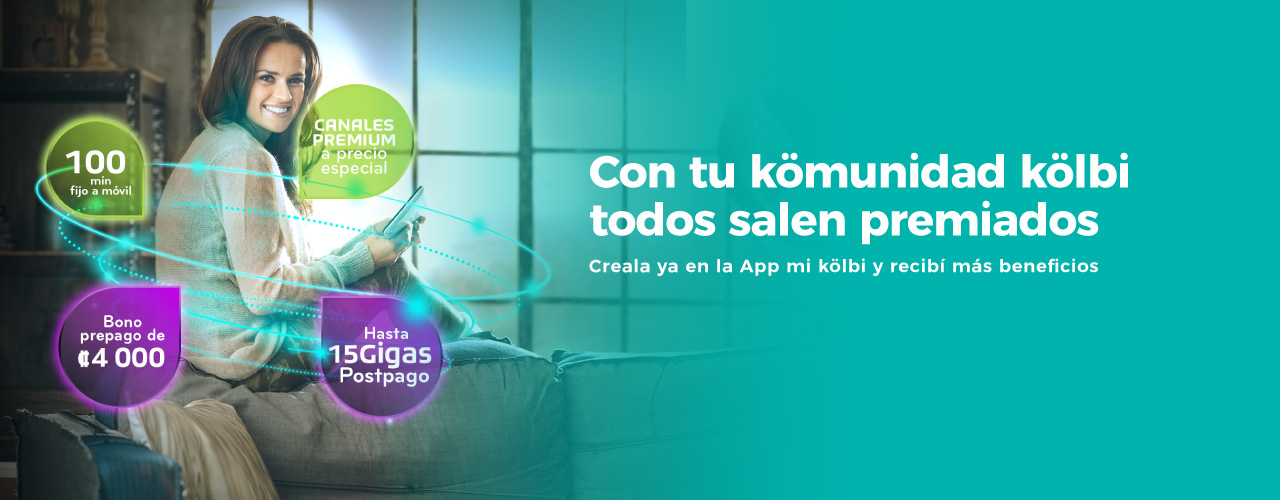 Con tu kömunidad kölbi todos salen premiados